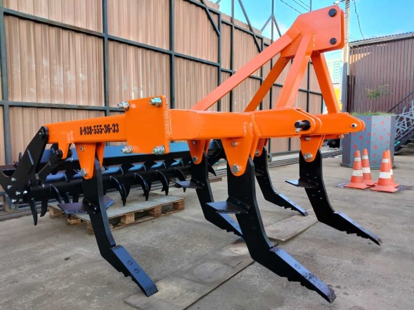 Плуг чизельный навесной ПЧН-2,1Н с зубчатым катком купить в Туле – «БДН-АгроКубань», 2