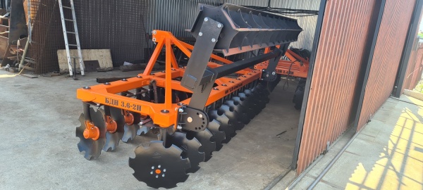 Борона дисковая навесная БДН 3,6х2Н, 24 рабочих органа купить в Туле – «БДН-АгроКубань», 3