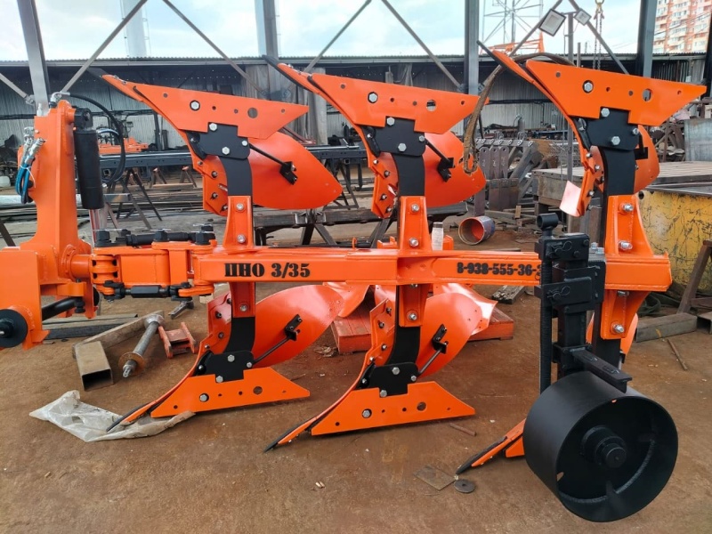 Плуг навесной оборотный 3/35 купить в Туле – «БДН-АгроКубань», 4