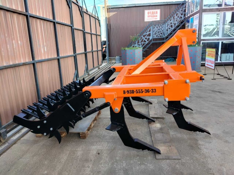 Плуг чизельный навесной ПЧН-2,1Н с зубчатым катком купить в Туле – «БДН-АгроКубань», 7