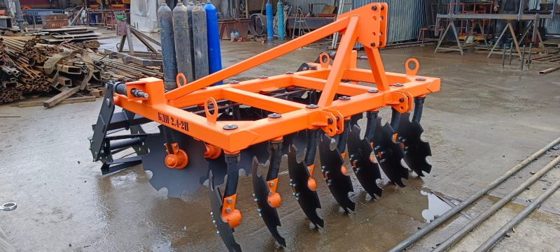 Борона дисковая навесная БДН 2,4х2Н с амортизаторами катка, 14 рабочих органов купить в Туле – «БДН-АгроКубань», 5